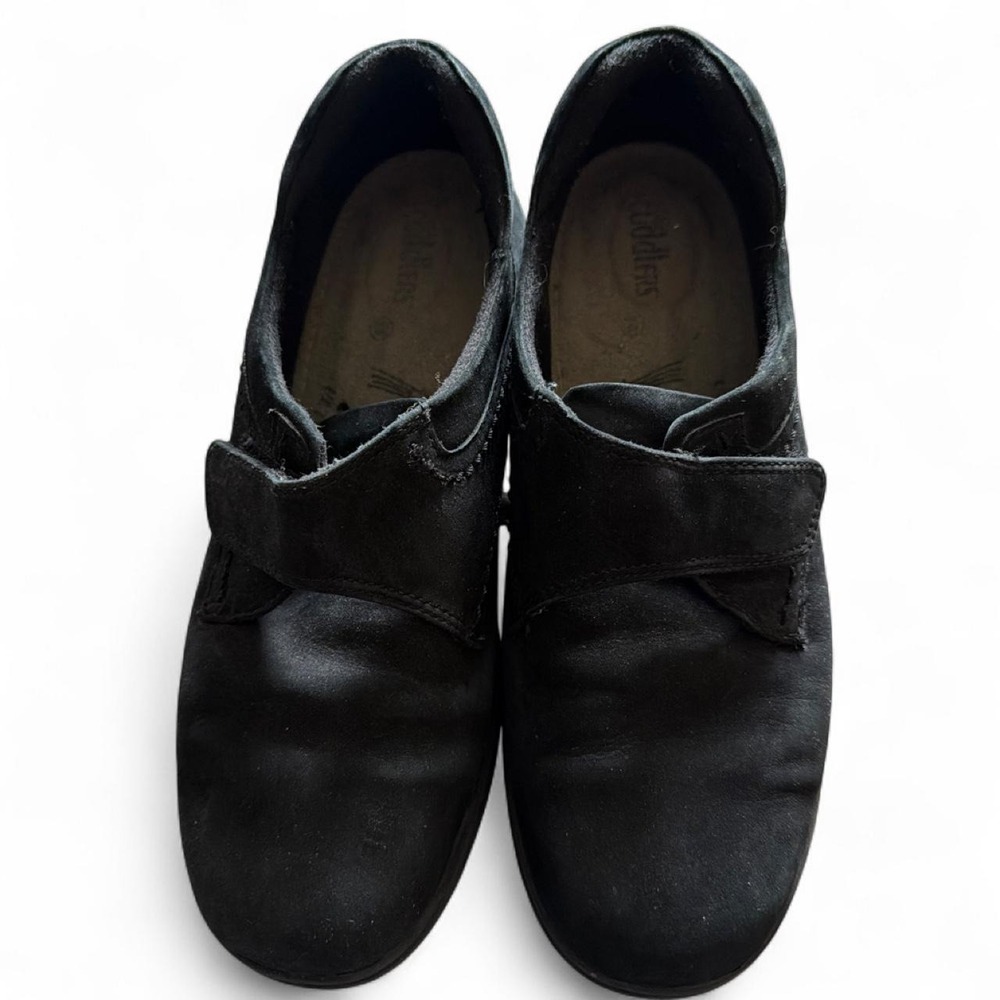 COBBIE CUDDLERS Black Leather Shoes Uppers Therapeutic Women's Size 9.5W